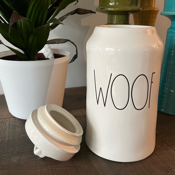 Rae Dunn Dog Rae Dunn Woof Dog Canister Container By Magenta Poshmark